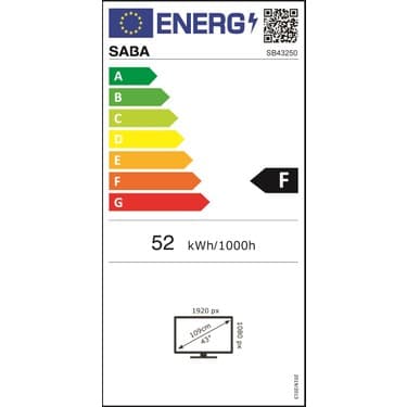 Saba SB43250 43" 109 Ekran Uydu Alıcılı Full HD Android Smart LED TV 7