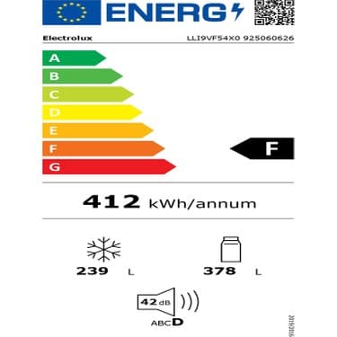 Electrolux LLI9VF54X0 4 Kapılı Gardrop Tipi Buzdolabı 3