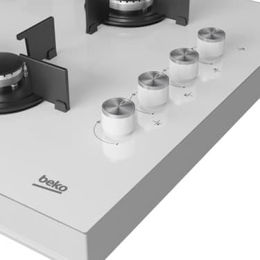 Beko Bstoc 827 B 4 Gözlü Set Üstü Ocak Beyaz 3