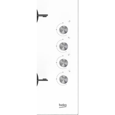 Beko Bstoc 827 B 4 Gözlü Set Üstü Ocak Beyaz 4