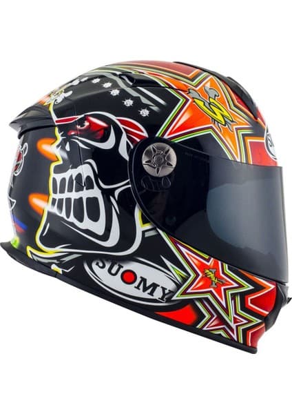 Suomy SR-Sport Biaggi Replica 2015 Kırmızı Kask 4