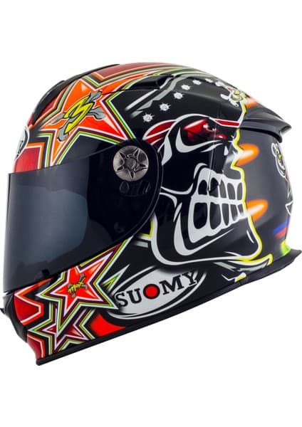 Suomy SR-Sport Biaggi Replica 2015 Kırmızı Kask 5