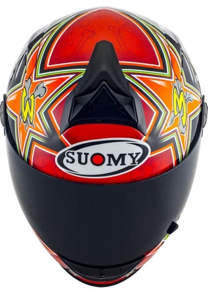 Suomy SR-Sport Biaggi Replica 2015 Kırmızı Kask 6