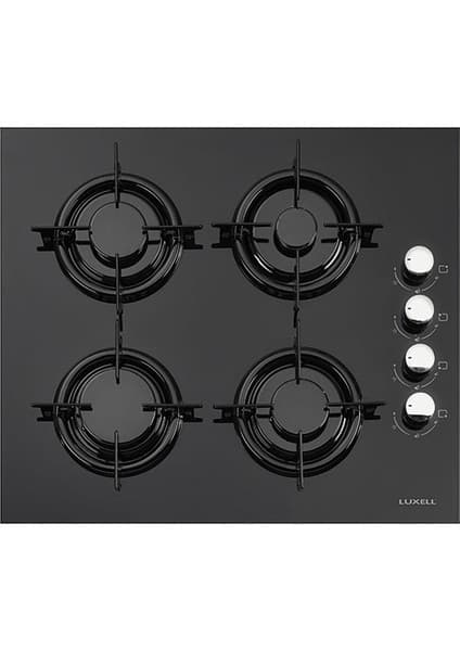 Luxell LX-40 TAHDF Gaz Kesme Emniyetli Emaye Izgara Cam Ankastre Ocak