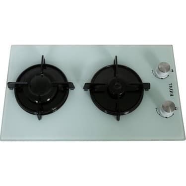 Hayal Ankastre 2 Gözlü Lpg ( Tüplü ) Beyaz Ocak Çakmaklı 4