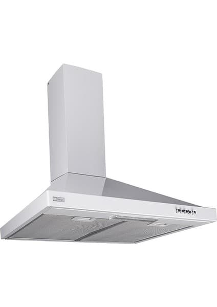 Ukinox Sierra 60 Beyaz Davlumbaz Duvar Tipi Yüksek Emiş Gücü 249 m3/sa 36 dB Ses Seviyesi