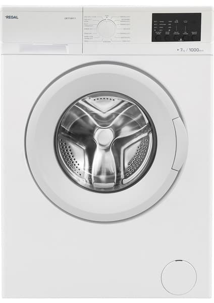 Regal CM 71001 Y 7 Kg 1000 Devir Çamaşır Makinesi