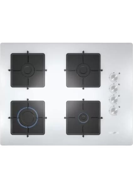 Siemens EO7C2PO12O Gazlı Ocak 67 cm Sert Cam, Beyaz