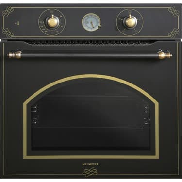 Kumtel Rustik Siyah Cam Ankastre Set (DA6-835 Davlumbaz KO-40 TAHDF Ocak B66-SF2 Fırın) 3