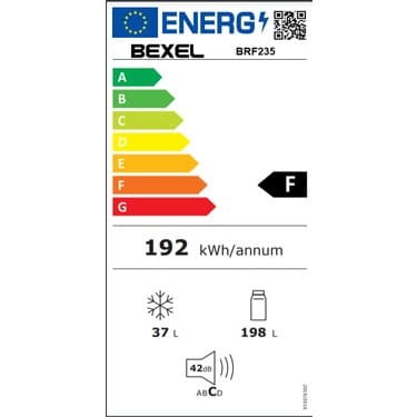 Bexel BRF-235 235LT Kombi Tipi Buzdolabı 3