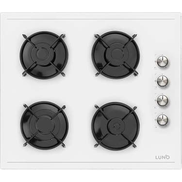 Silverline Luno F6501W04 Beyaz Cam Ankastre Seti - LC5335W01 / 3462 3