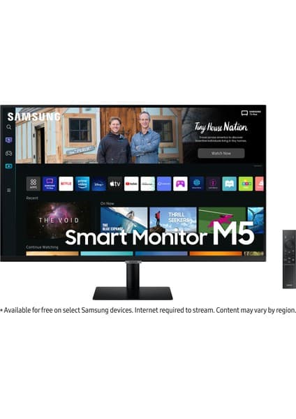 Samsung M5 LS27CM500EUXUF 27" 4ms Full HD LED Monitör Siyah