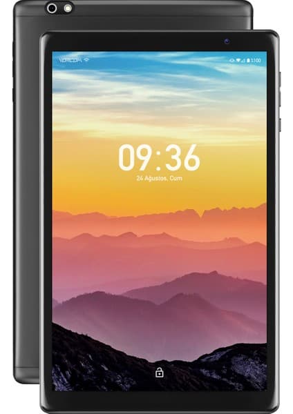 Vorcom 10.1 Inc 2 Gb Ram 32 Gb Hafıza 1280*800 Ips Ekran 4 Çekirdek Işlemcili S12 Siyah Tablet