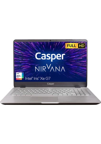 Casper Nirvana S500.1135-BV00X-G-F Intel Core i5-1135G7 16GB 500GB SSD Freedos Taşınabilir Bilgisayar