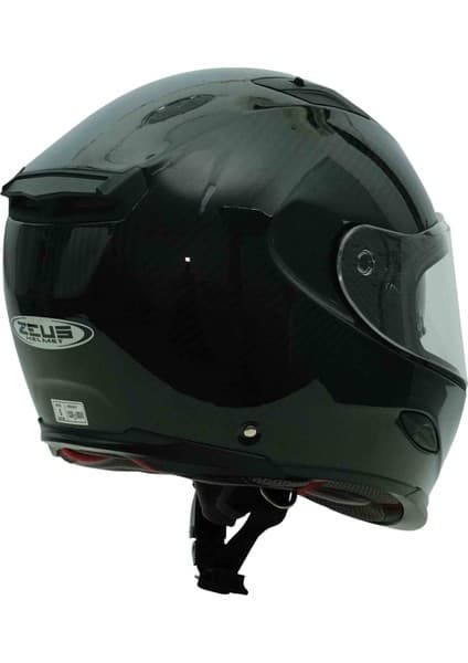 Zeus ZS-1800B Parlak Karbon Kapalı Kask 8