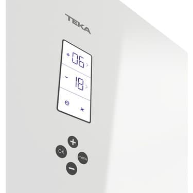 Teka RBF 78720 GWH Solo Kombi NoFrost Buzdolabı 510 lt Beyaz Cam 70 cm 4