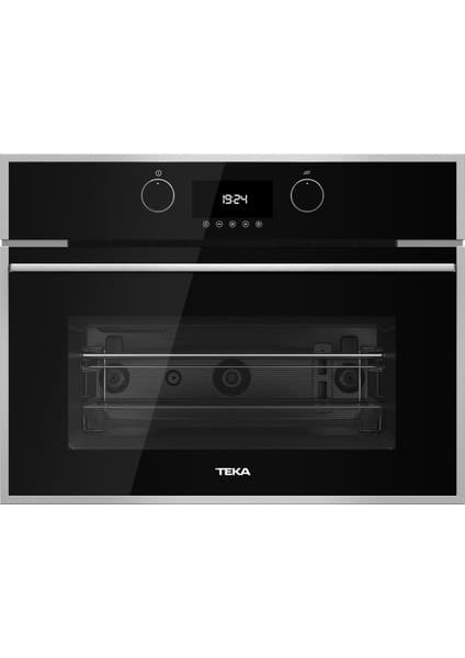 Teka MLC 844 Ankastre Multifonksiyonel Mikrodalgalı Turbo Kompakt Fırın Siyah Cam 45 lt 40584400