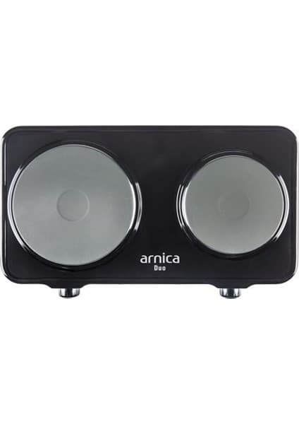 Arnica Duo GH25040 Çiftli Elektrikli Ocak 2500W Hızlı Isınma Dayanıklı Metal Gövde Enerji Tasarrufu 2
