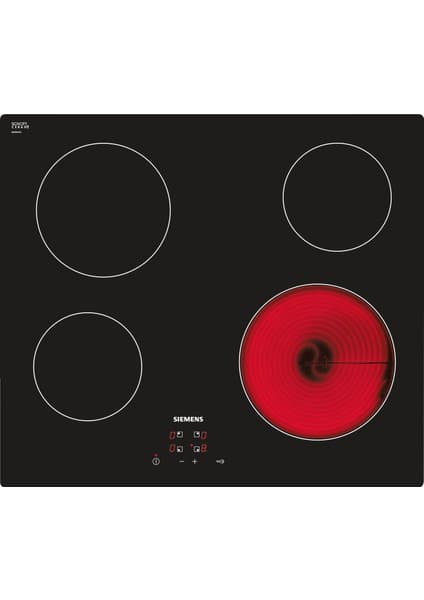 Siemens ET611HE17E Ankastre Ocak Siyah 3