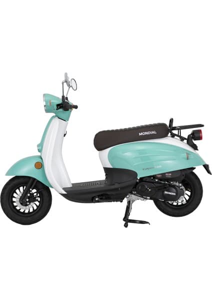 Mondial 50 Turısmo Motosiklet Gri 49,6 cc Motor Hacmi ile Şehir İçi Kullanım İçin Uygun 4