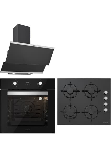 Silverline 3420-CS5335B01-BO6502B02 Classy Ankastre Set