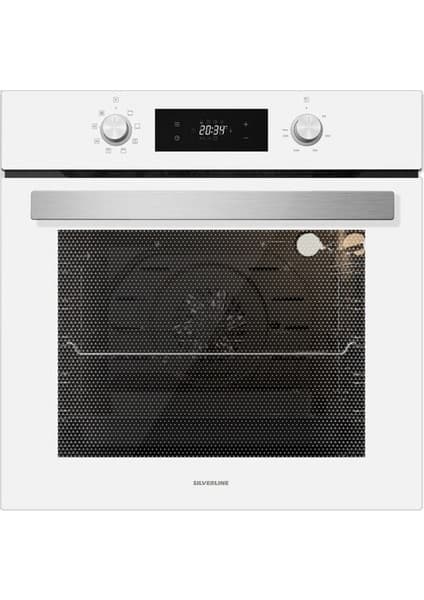Silverline BO6504W01 S4 Ankastre Fırın Beyaz 4