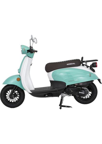 Mondial Turısmo 50I Scooter 49.6 cc Motor Gücü 2.4 kw Geniş ve Kaymaz Sele ile Rahat Sürüş