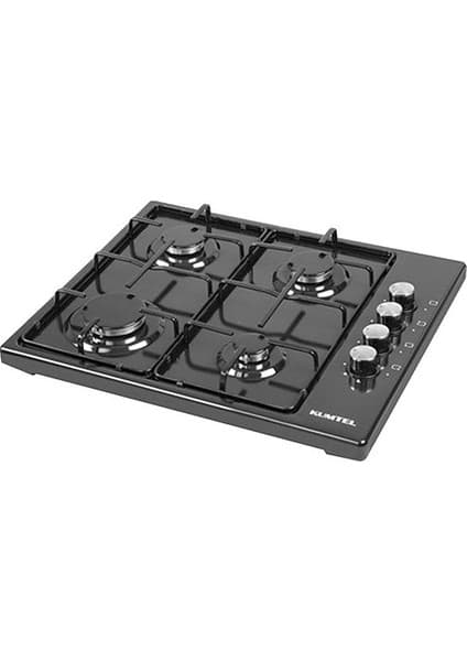 Kumtel 420 F Siyah Setüstü Ocak-Doğalgaz