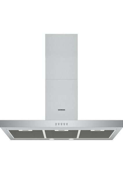 Siemens LC95BBC50T iQ100 90 cm Duvar Tipi Davlumbaz Inox Renk Yüksek Emiş Gücü 593 m3/sa 3