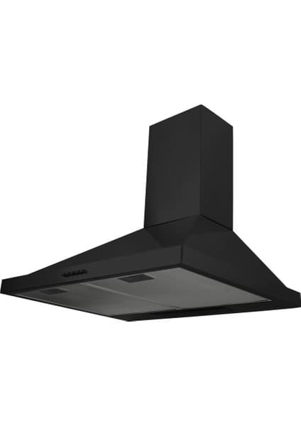 Renno Metallo Siyah Davlumbaz 60 Cm