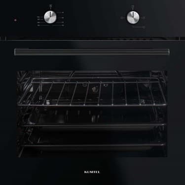 Kumtel Siyah Aspiratörlü Home Ankastre Set (B66-S2 + KO-40TAHDF + DS6-905S) 2