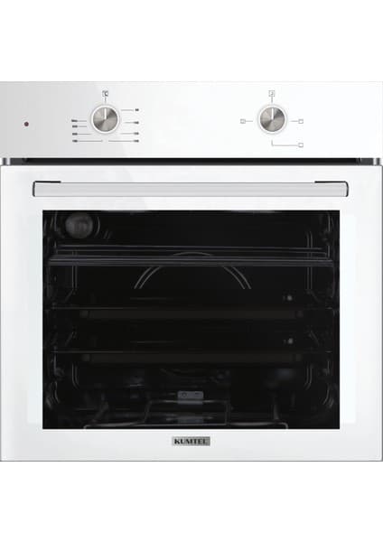 Kumtel Beyaz Cam Ankastre Fırın
