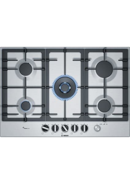 Bosch PCQ7A5M90 5 Gözü Gazlı Ankastre Ocak