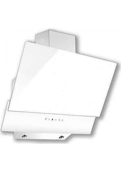 Luxell Duvar Tipi Cam Davlumbaz Beyaz Renk Uzaktan Kumanda 650 m3/sa Emiş Gücü