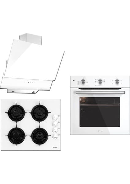 Kumtel 18-14 Beyaz Mekanik Cam Set Harr Teknoloji 2018 (A6-SF2 + KO-40 TAHDF + DA6-835)