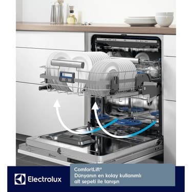 Electrolux ESC87300SX Airdry 9 Programlı Inox 14 Kişilik Bulaşık Makinesi 5