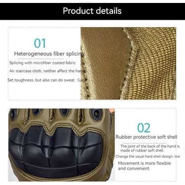 Pangolin Outdoors Kaymaz Motosiklet Sürme Eldivenleri (Yurt Dışından) 3