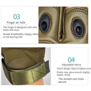 Pangolin Outdoors Kaymaz Motosiklet Sürme Eldivenleri (Yurt Dışından) 4