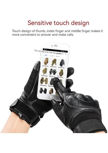 Pangolin Outdoors Açık Kaymaz Motosiklet Sürme Eldivenleri (Yurt Dışından) 7