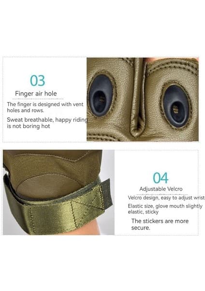 Pangolin Outdoors Kaymaz Motosiklet Sürme Eldivenleri (Yurt Dışından) 8