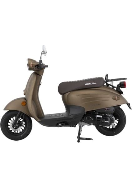 Mondial 50 Turısmo Motosiklet Gri 49,6 cc Motor Hacmi ile Şehir İçi Kullanım İçin Uygun 5