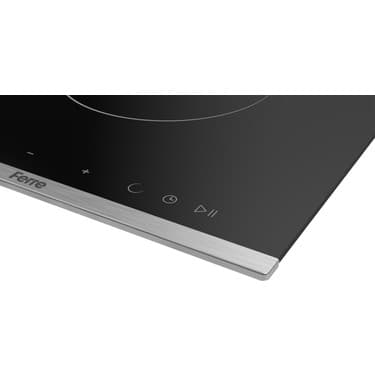 Ferre Ms231 2'li Vitroseramik Siyah Elektrikli Ankastre Ocak 30 Cm 5