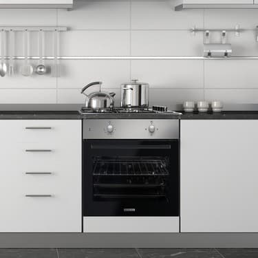 Kumtel Ankastre Fırın 50 lt A Enerji Sınıfı Siyah Inox Gövde 3 Fonksiyonlu Pişirme Programı 2