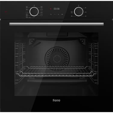 Ferre Fryart Cs Serisi Siyah Ankastre Cam Set (D063 + CS205 + XE63CS) 4