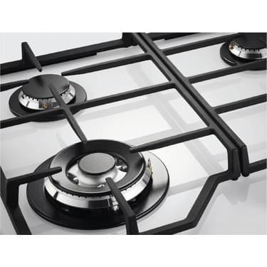 Electrolux KGG64362W Beyaz Cam Yüzeyli Ankastre Gazlı Ocak 2