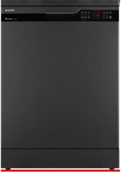 Arçelik 6144 A Ultra Hijyen 4 Programlı Antrasit Bulaşık Makinesi