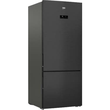 Beko 674580 Edı E Enerji Kombi No Frost 2 Kapaklı Dark Inox Buzdolabı 2