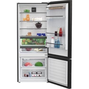 Beko 674580 Edı E Enerji Kombi No Frost 2 Kapaklı Dark Inox Buzdolabı 3