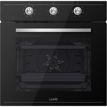 Luno Silverline Lunoankastre Siyahcamset (3420B90CM Davlumbaz + F6503B01 + CS5365 Ocak 75CM) 2