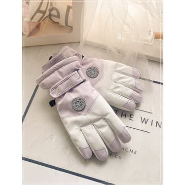 Urbana Kadın Dokunmatik Ekran Motosiklet Eldiveni - Mor 5